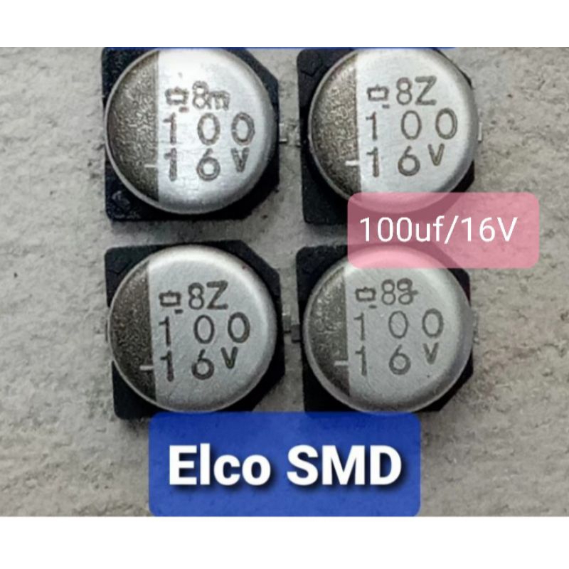 ELCO SMD 100uf/16V