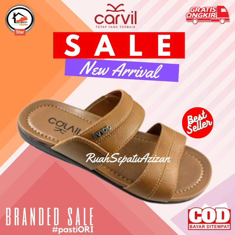 DIJAMIN MURAH Carvil Orico 02M Sandal Pria ORIGINAL