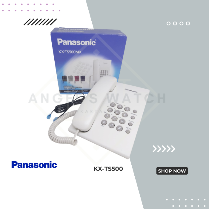 Telepon Kabel Panasonic KX-TS500MX Pesawat Telepon Panasonic KX-TS500