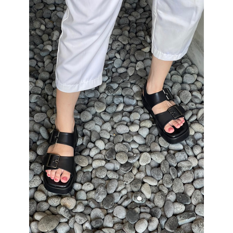 Sandal Wedges Wanita | MEGAN by Estimo.look | Sandal wanita sandal cewek
