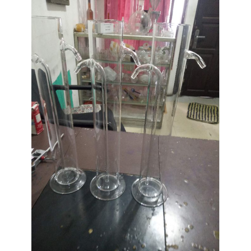 glass ukur pemisah minyak atsiri 1000ml/ glass ukur pemisah minyak esential oil 1000ml