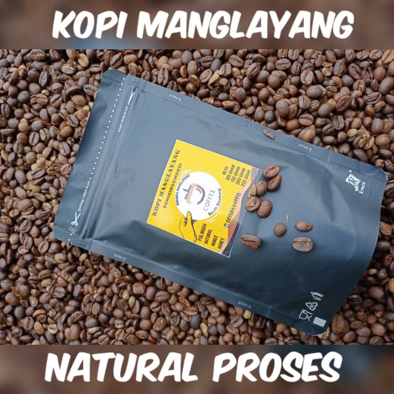 

BEST SELLER KOPI ARABIKA GUNUNG MANGLAYANG PROSES NATURAL SPECIALITY 250 GRAM BUBUK