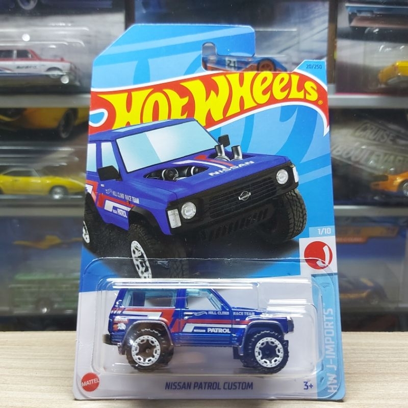 HOT WHEELS NISSAN PATROL CUSTOM BLUE 2023