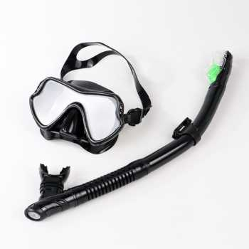 Kacamata Selam Diving Snorkeling Tempered Glass - AS303JF - 7RCS1NBK