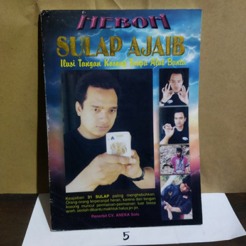BUKU HEBOH SULAP AJAIB