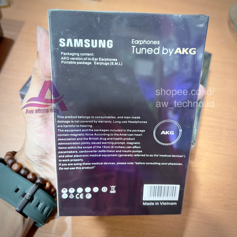 N30-Series Headset Samsung AKG Extra Bass JACK AUDIO 3.5mm Earphone Samsung A20 A50 A11 A22 A32 A52 M22 A02 A12 A13 A14