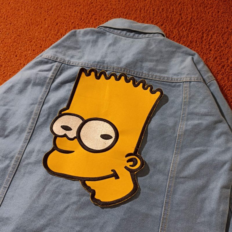 Backpatch bordir besar The Simpson premium best quality