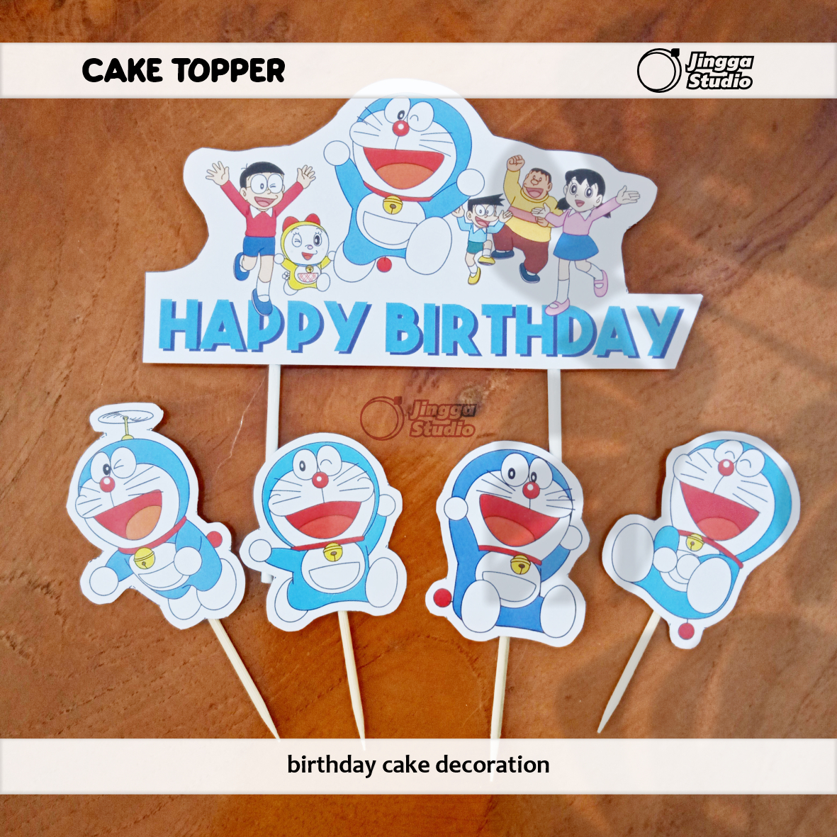 Cake Topper Doraemon
