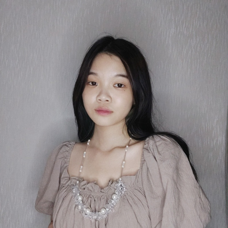 Kailee Crystal Pearl Flowery Necklace Kalung Kristal Panjang Mutiara Bunga Hijab Friendly