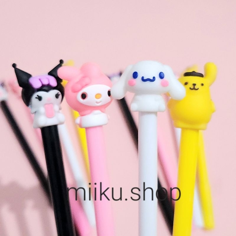 

PULPEN GEL KARAKTER MELODY CINNAMOROLL KUROMI POMPOMPURIN