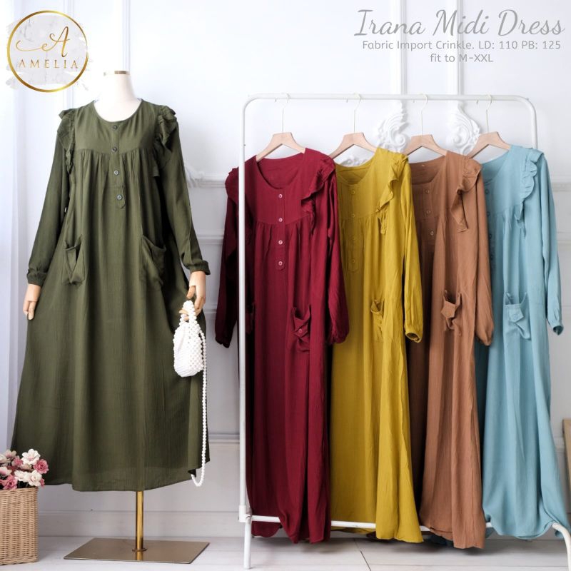 [NEW]GAMIS KAFTAN OOTD//SONYA/IRANA BY AMELIA