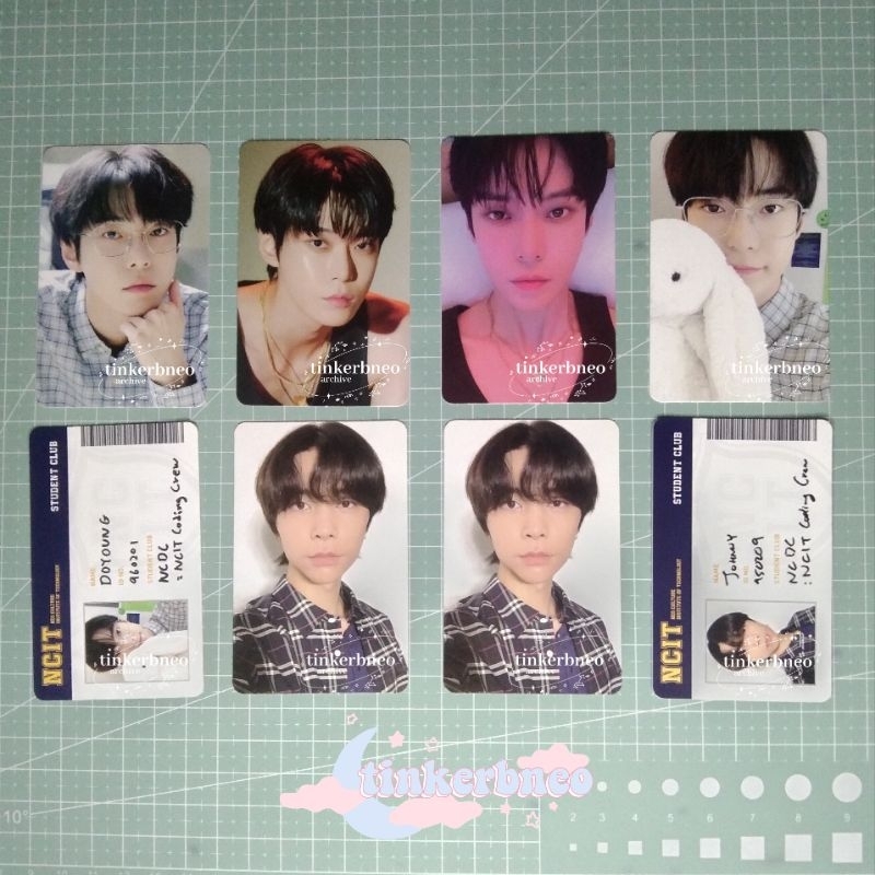 NCIT PHOTOCARD OFFICIAL | PHOTOPACK PHOTOFRAME STUDENT CARD ID | DOYOUNG JOHNNY