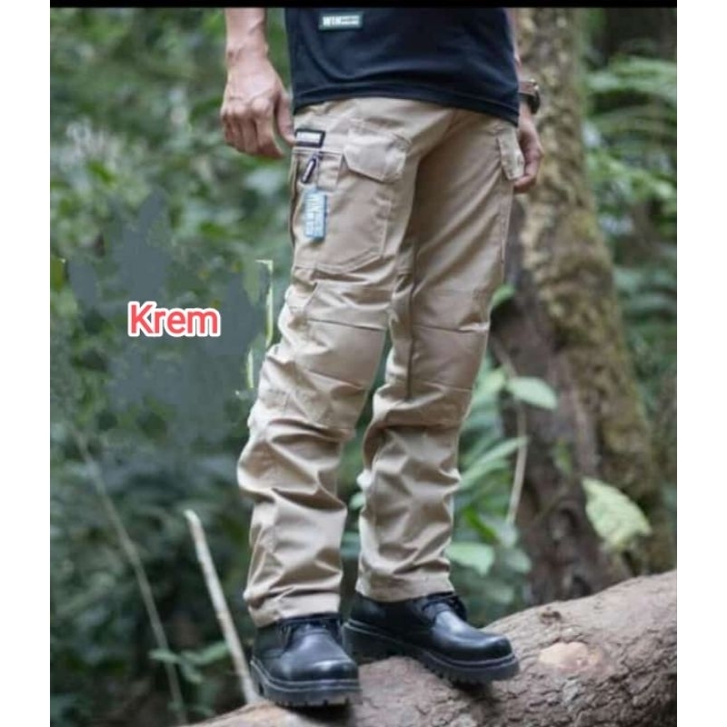 Celana Panjang Tactical Panjang Pria Bahan Premium