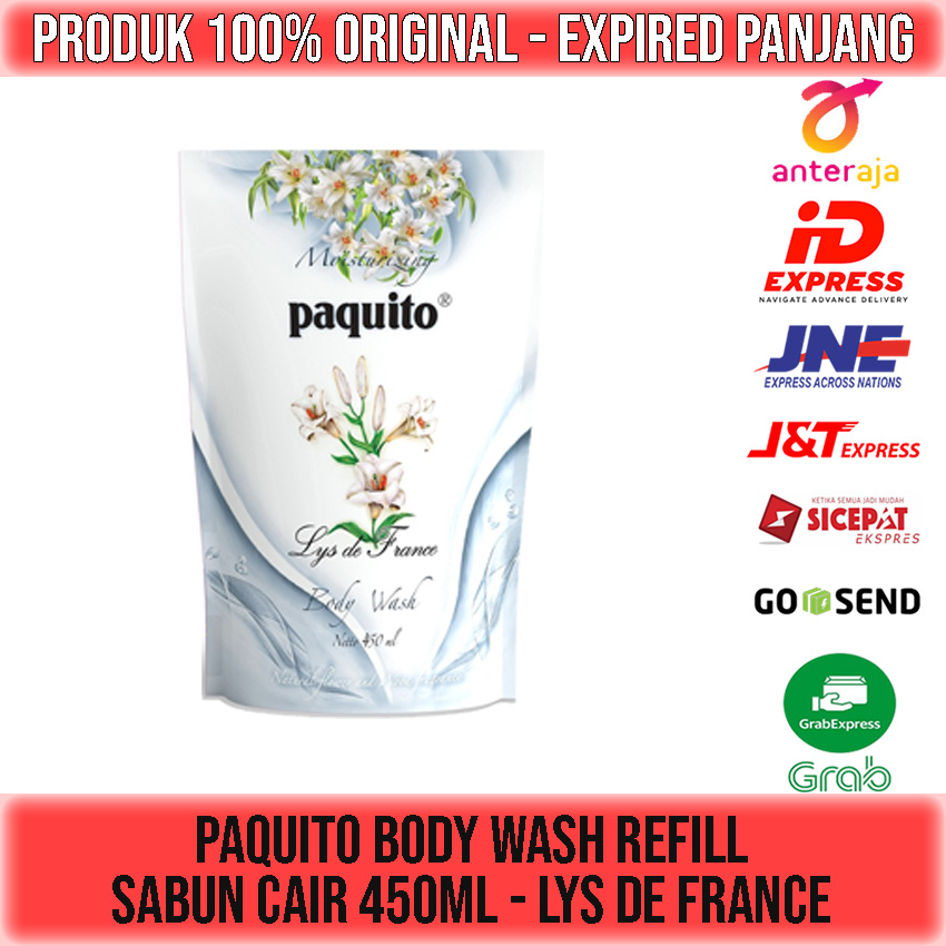 SABUN CAIR BODY WASH PAQUITO REFILL 450ml