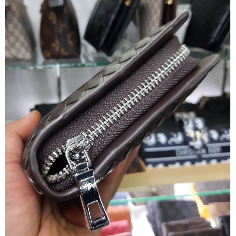 dompet handbag panjang Anyaman Tas Tangan pria/wanita Import