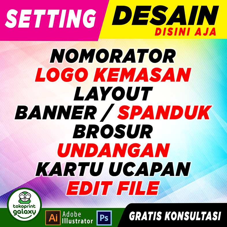 

Jasa Setting desain design edit file