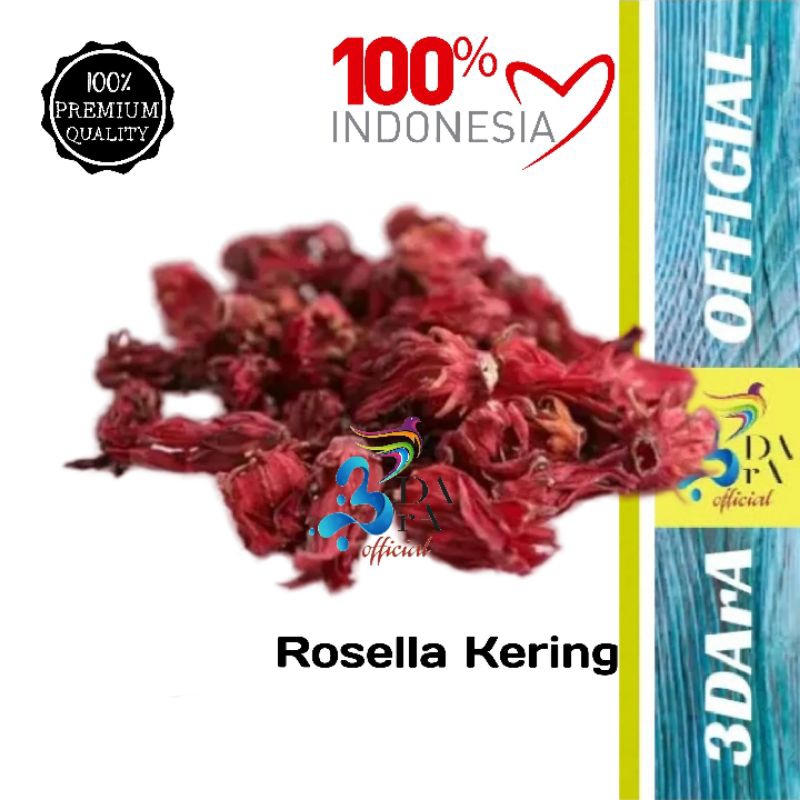 

Teh Bunga Rosella 500gr - Bunga Rosela Kering Asli Kualitas Premium