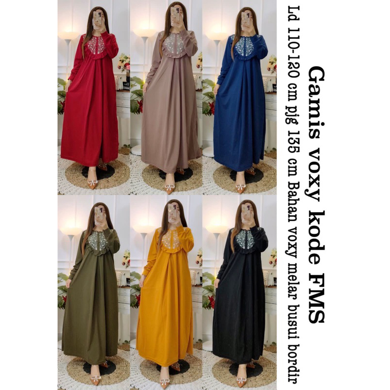 Gamis voxy busui kode fms