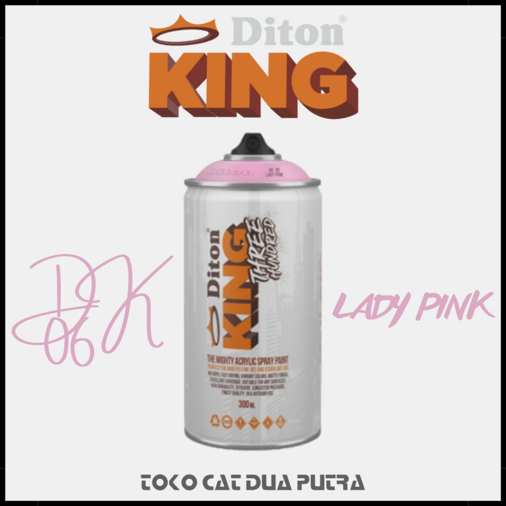 Diton King 300ml DK 06 Lady Pink