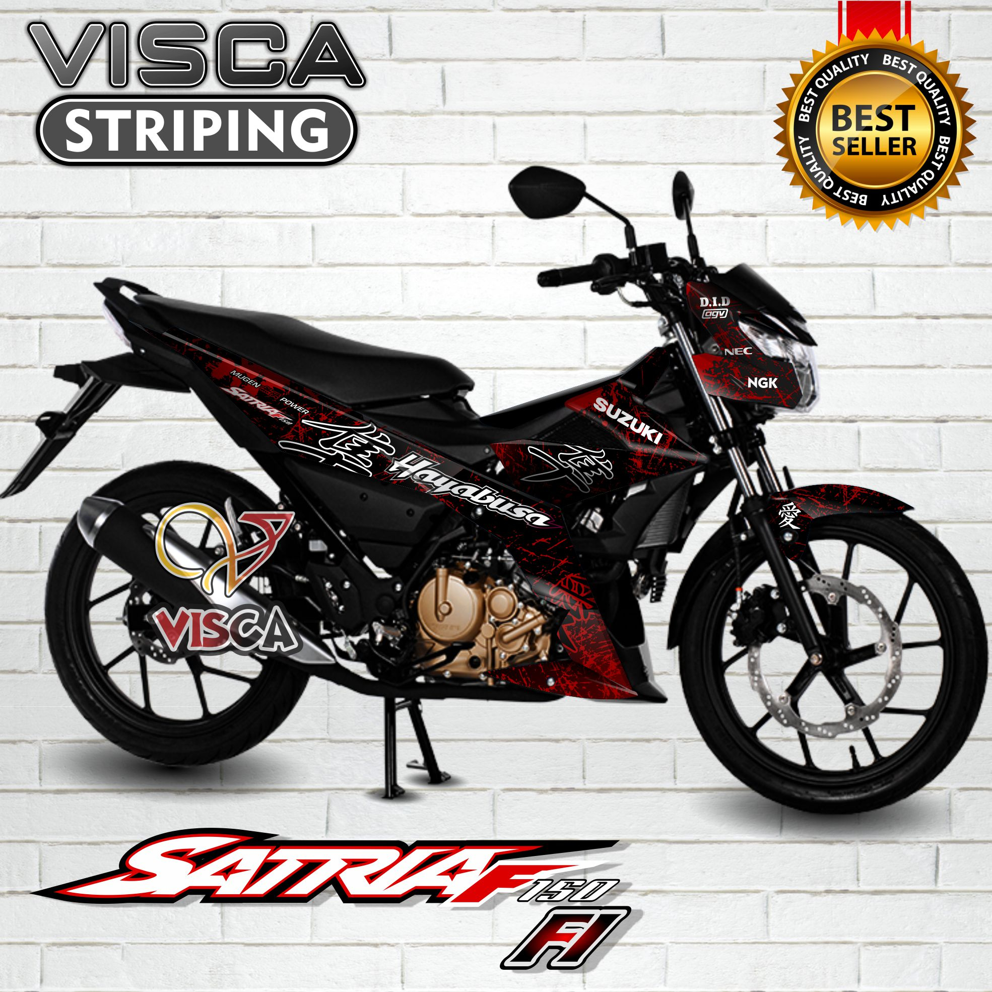 Decal Satria FU FI NEW Full Body - Stiker Satria FU FU FI NEW Full Body - Dekal Satria FU FU FI NEW 