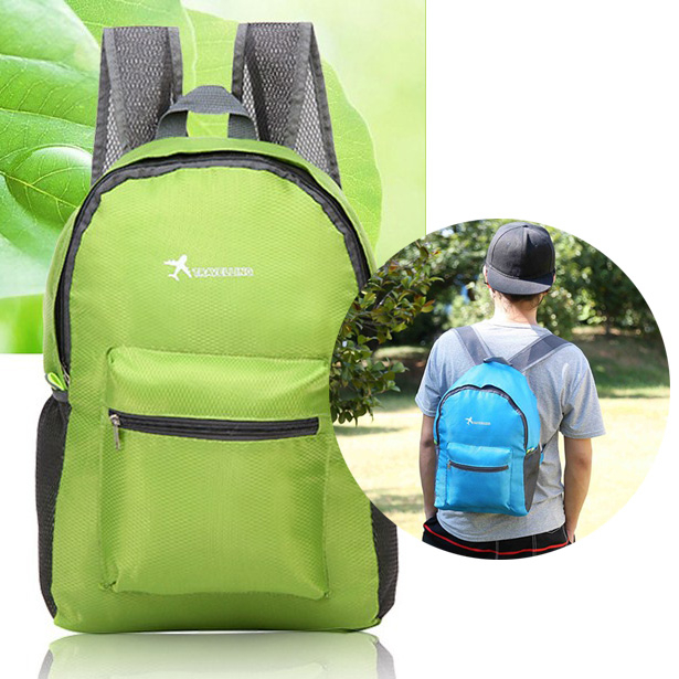 Tas Ransel Lipat Backpack Rangsel Punggung Pria Wanita (TS15) Foldable Backpack Travel Traveling Wisata