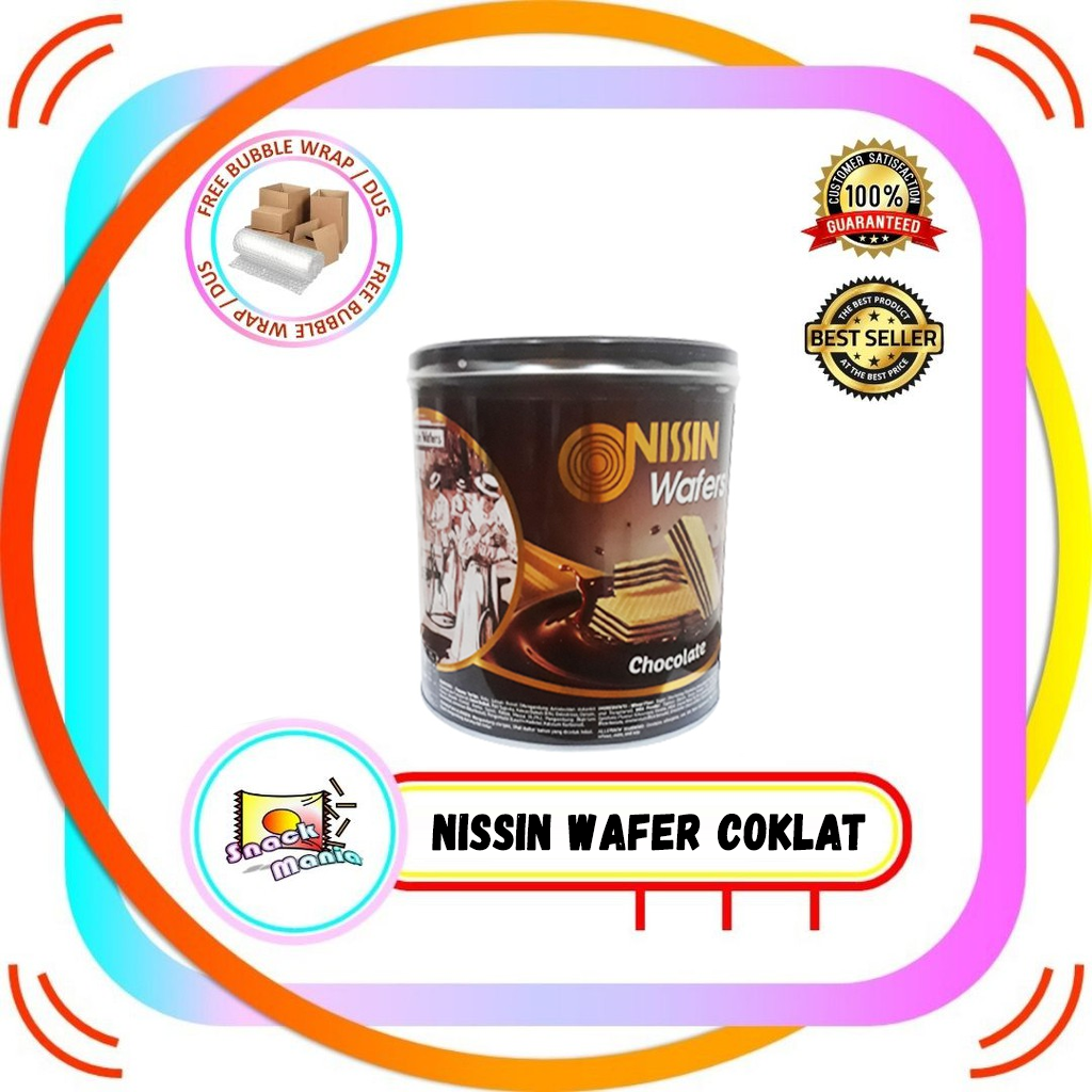 

Nissin Wafer Coklat 570 gram Wafers Chocolate Kaleng