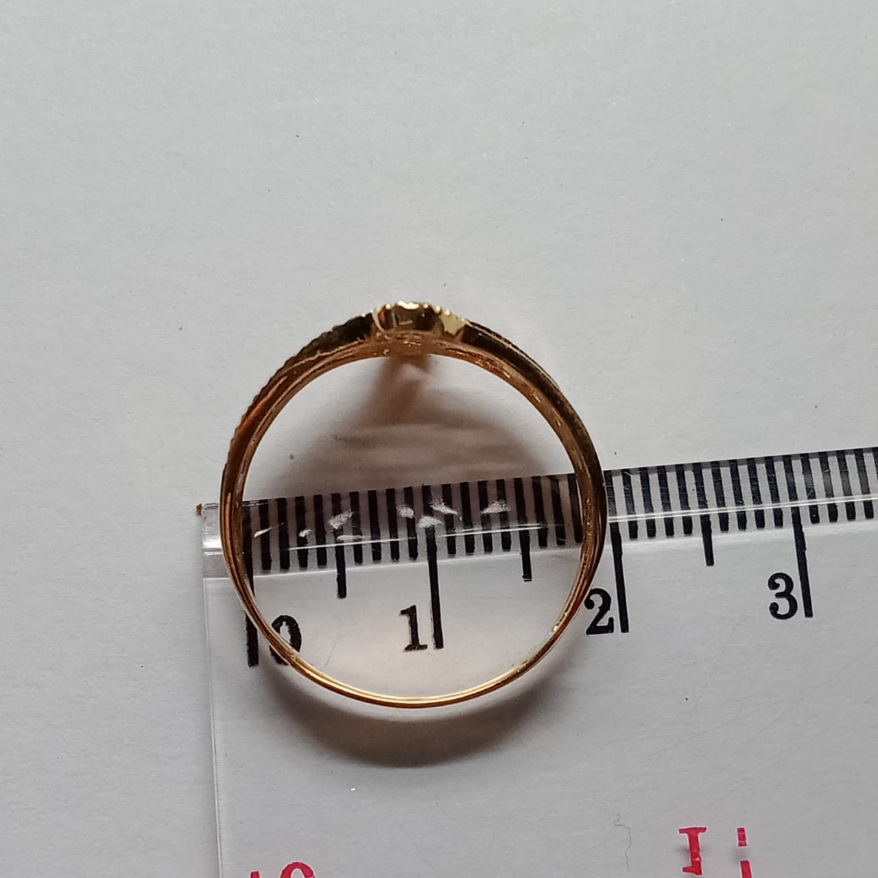 Cincin Emas 17K - 2.9 Gr Kadar 750 - 5036