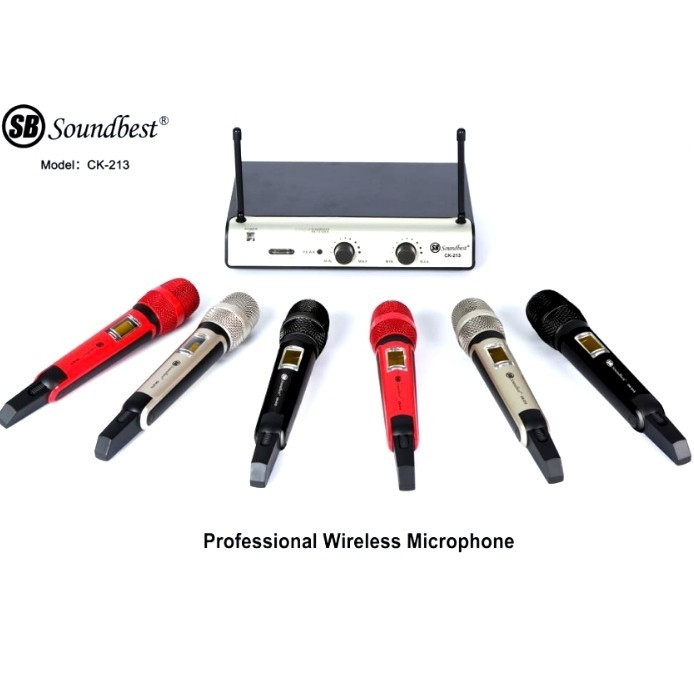 MIC WIRELESS SOUNDBEST CK213 ck 213