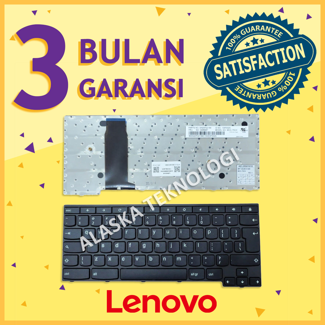 Keyboard Keybord Kibord Kibod Kibot Laptop Notebook LENOVO CHROMEBOOK 11E