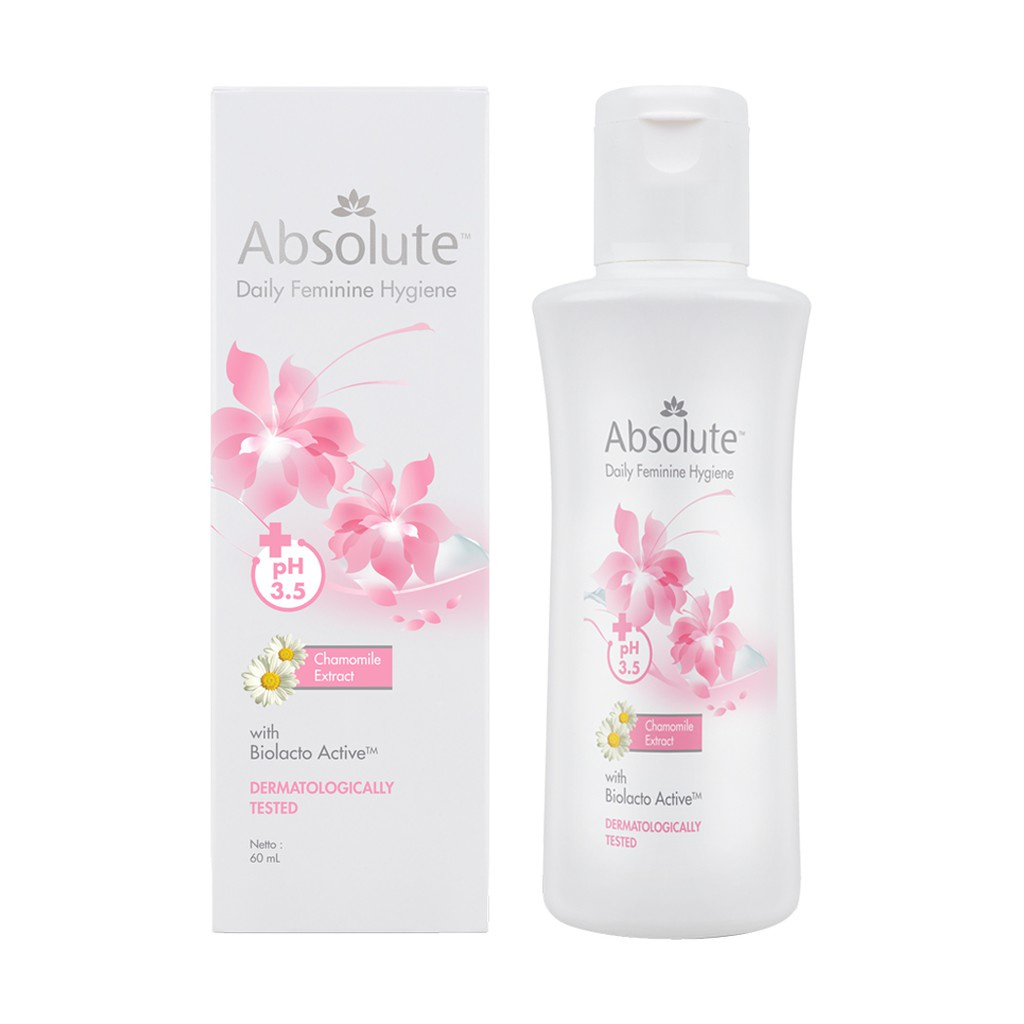 Absolute Sabun Pembersih Kewanitaan Chamomile Extract 60ml