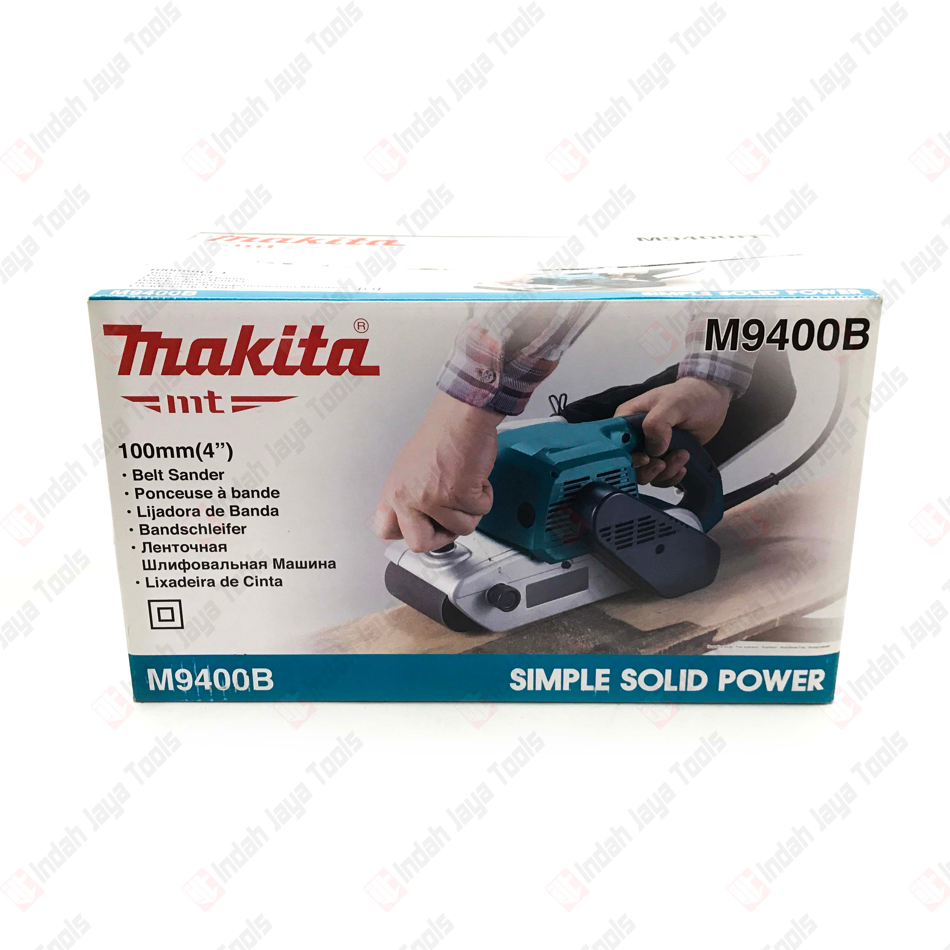 MAKITA M9400B Mesin Belt Sander Amplas 4 Inch Tank Baja M 9400 B