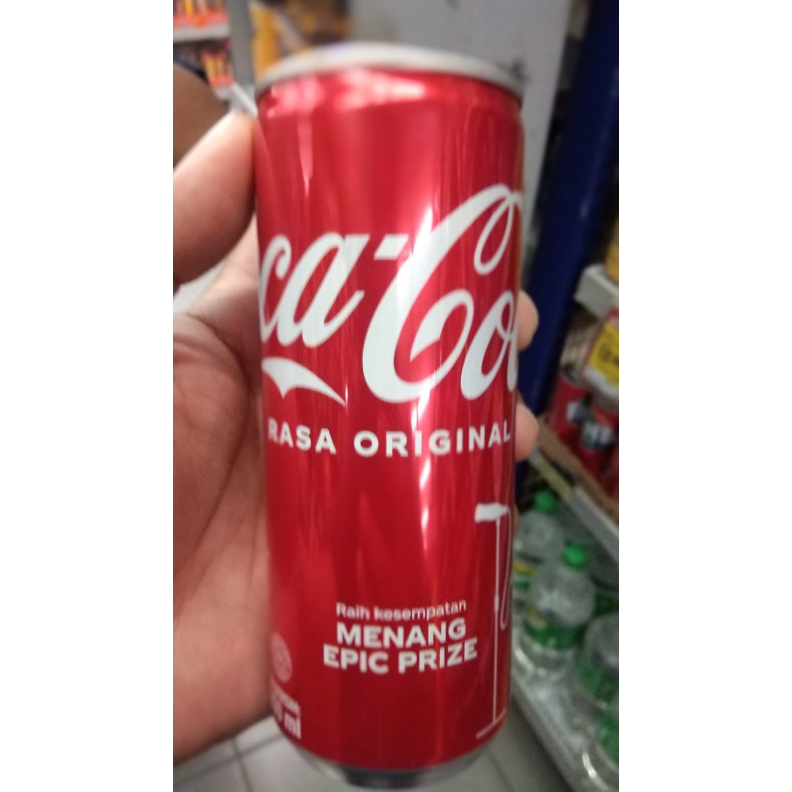 

Agen Minuman Ringan Soft Drink Cocacola Coca Cola Original Can Kaleng 250ml 250 ml 1 dus karton