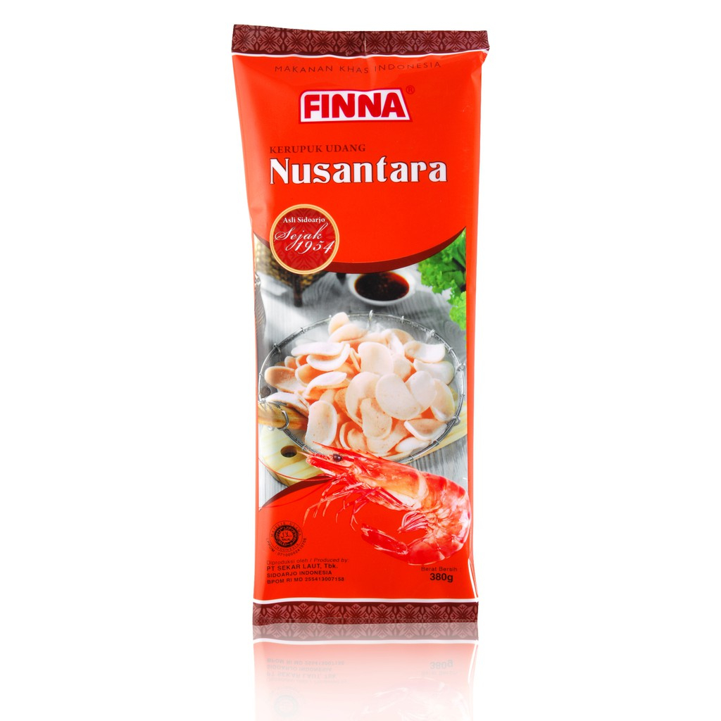 

FINNA KERUPUK UDANG NUSANTARA 380 GR