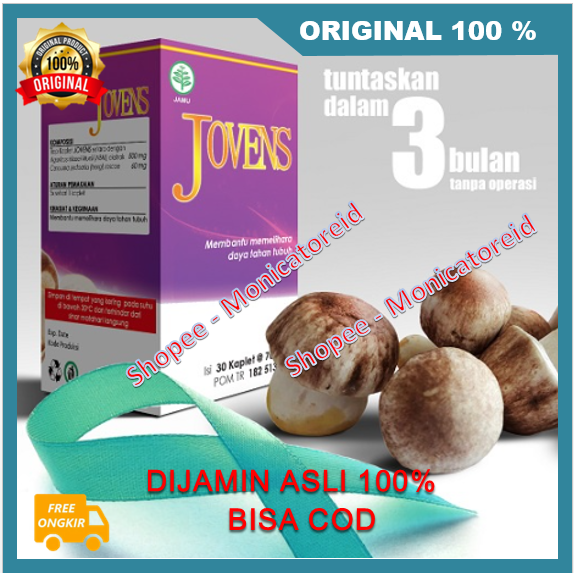 Agaric Jovens Obat herbal Kista Ovarium dan Miom Dari Jamur Dewa 100% ORIGINAL BPOM