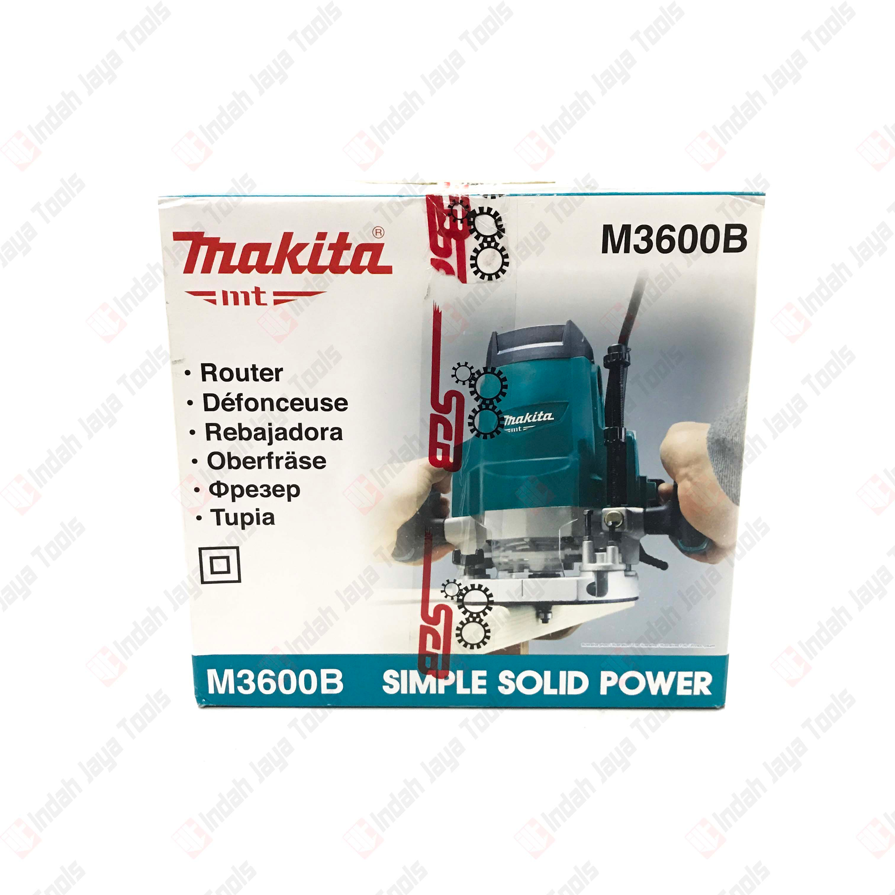 MAKITA M3600B Mesin Router BESAR 2 Tangan Profil Kayu Serut M 3600 B