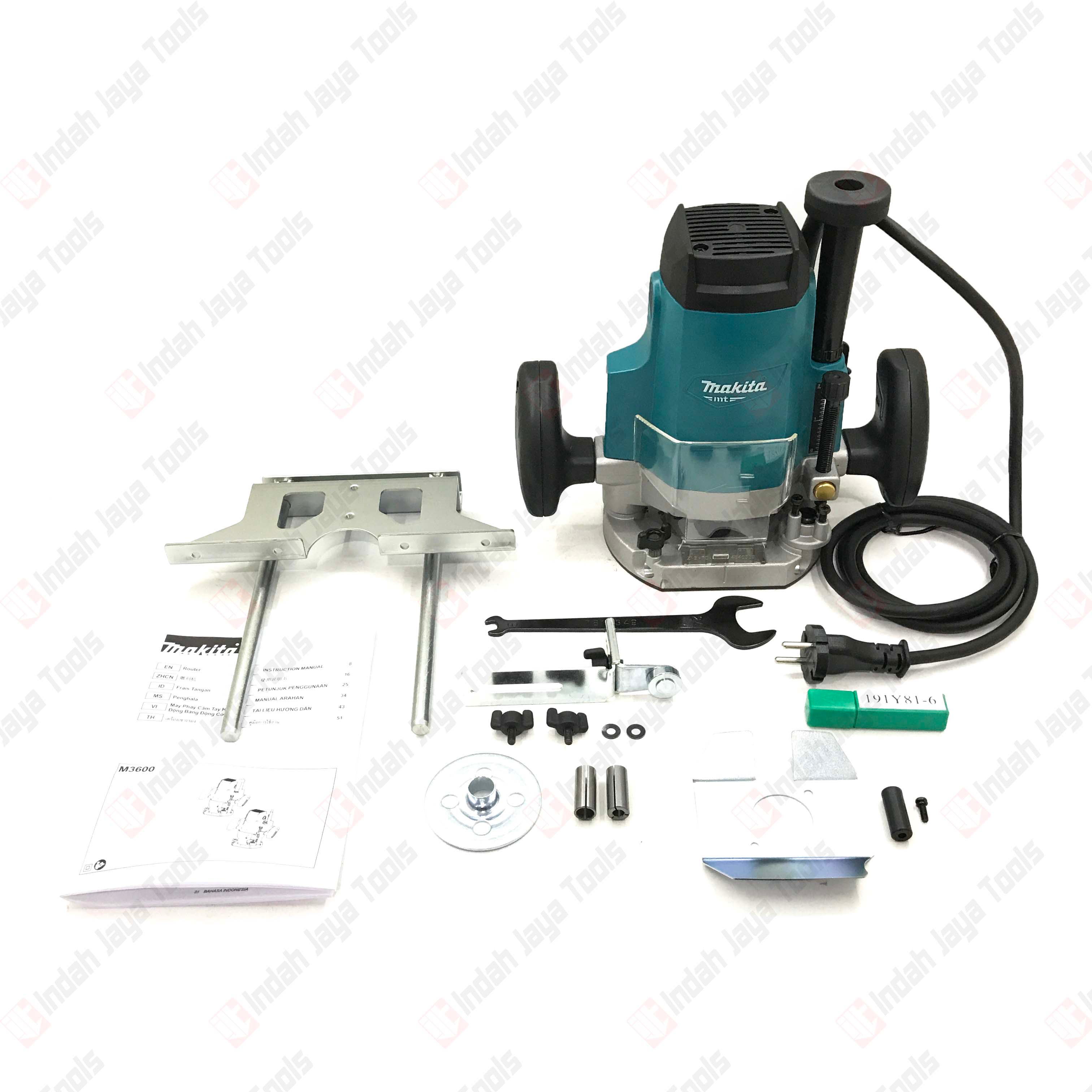 MAKITA M3600B Mesin Router BESAR 2 Tangan Profil Kayu Serut M 3600 B