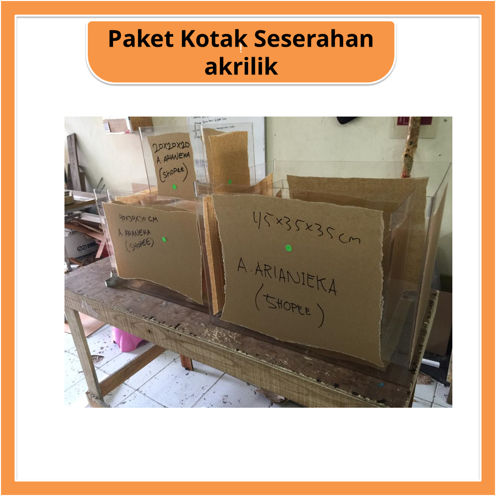 Paket Kotak Seserahan Akrilik