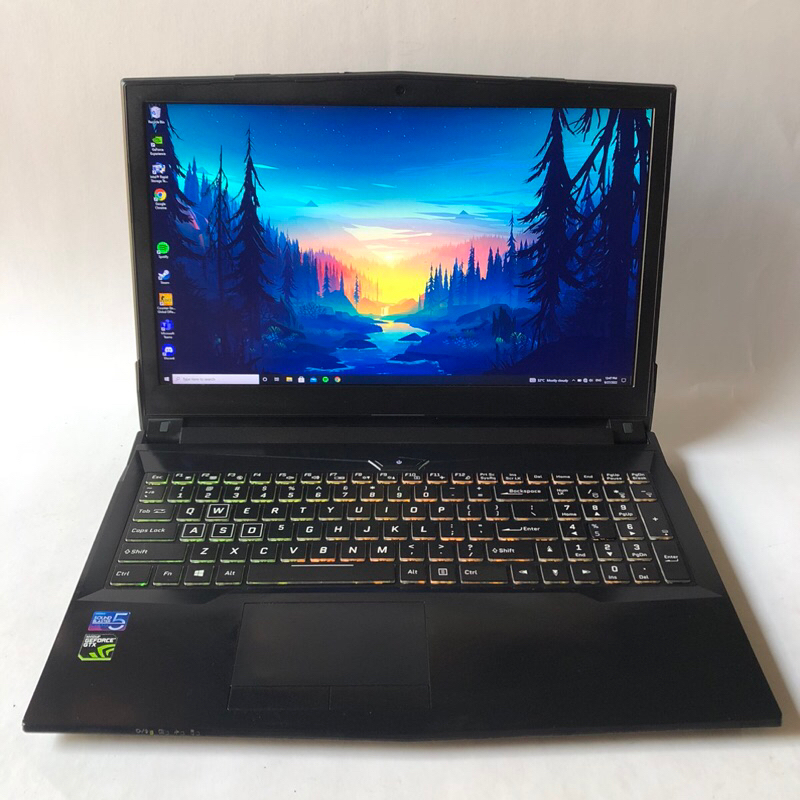 Laptop Gaming Monster - AfterShock N850EK - i7-8750H (12Core) - NVIDIA 1050 Ti