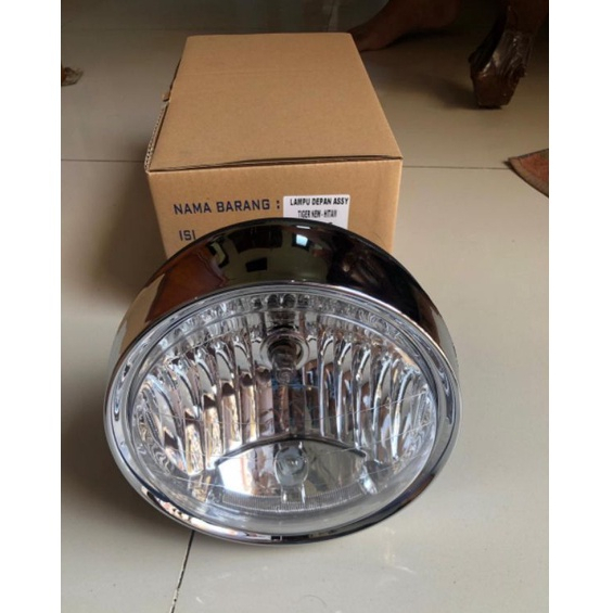 Lampu depan tiger lama batok hitam-Batok lampu depan tiger revo
