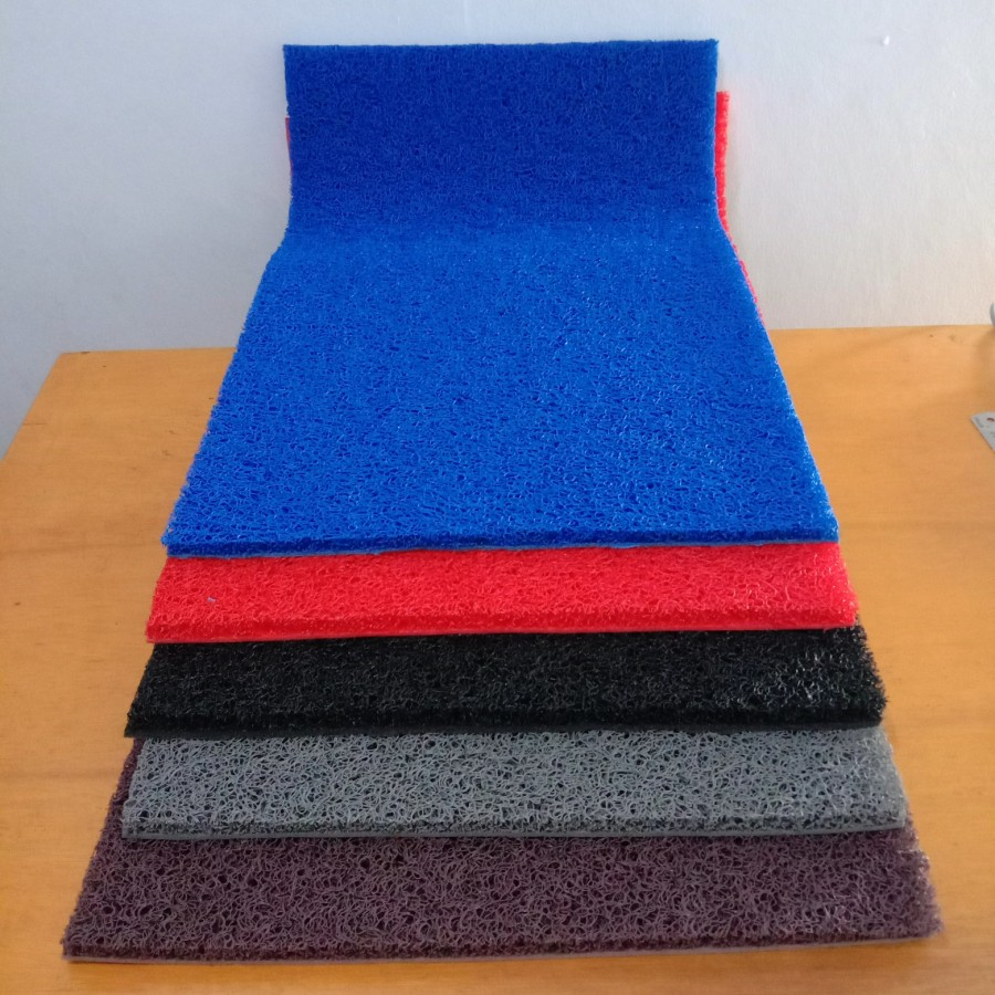 Keset karpet PVC Warna tebal besar awet mie / bihun 100cm x 40cm x 2cm