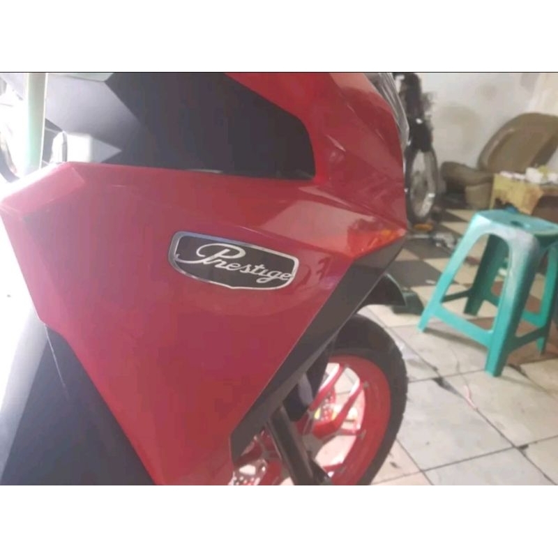 3D emblem garnish prestige bahan akrilik scoopy pcx adv vario beat dll