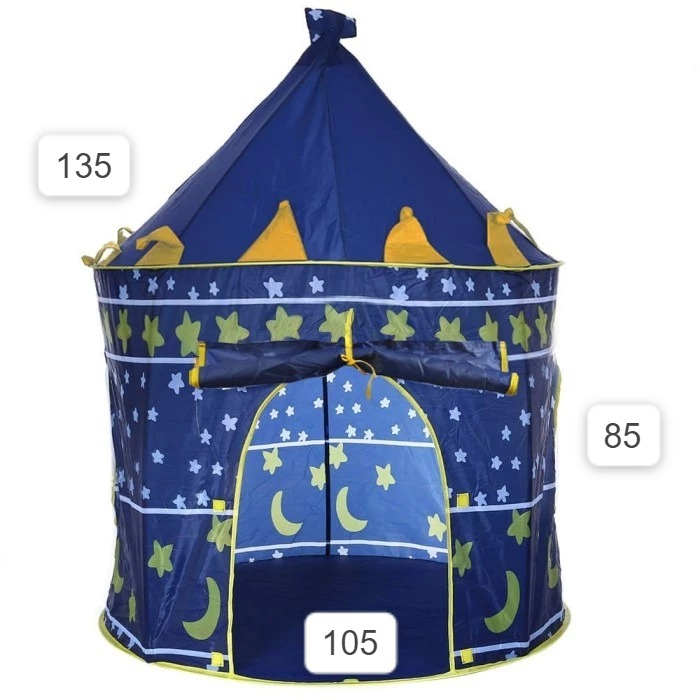 TENDA ANAK VIRAL Tenda Anak Model Castle Tenda Praktis Ukuran JUMBO Tenda Princess Muat 4 Anak Anti Jamur Castle Kids Camp Indoor/Outdor ZP-1