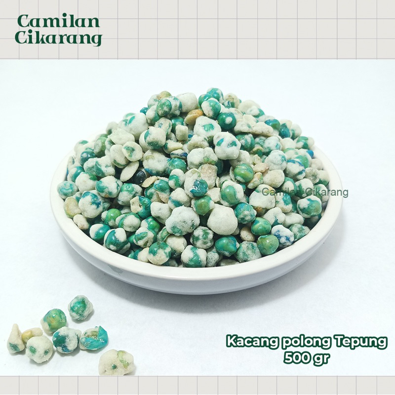 

KACANG POLONG TEPUNG / KACANG SNACKS KILOAN STANDING POUCH