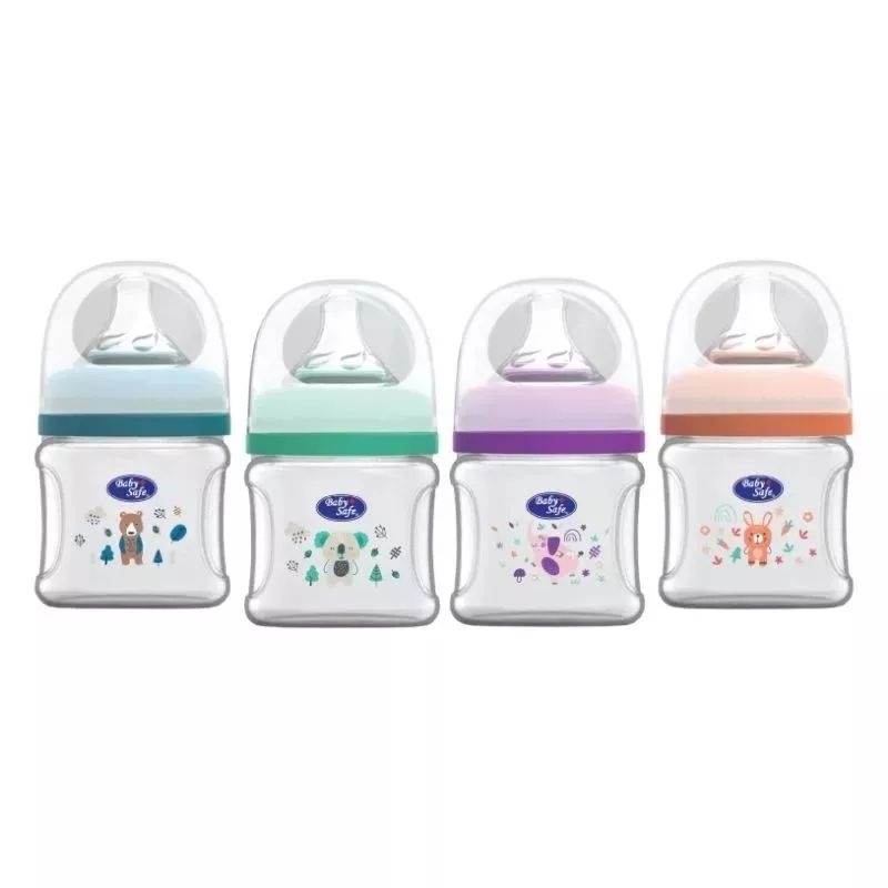 BabySafe Wide Neck Bottle 120ml/botol susu babysafe Wn07