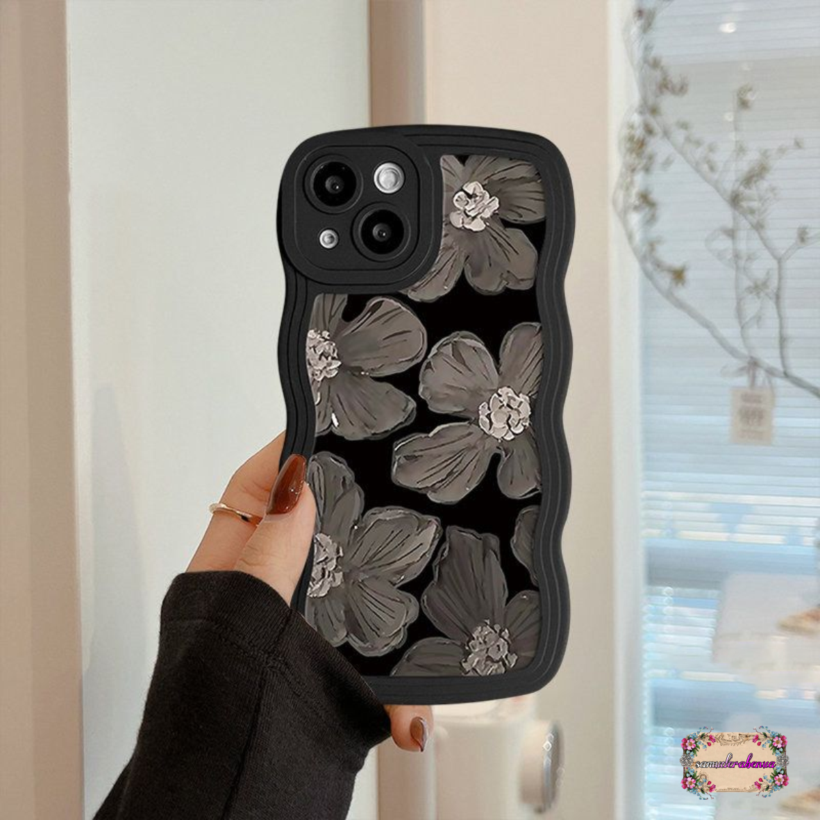 SS820 CASE SILIKON CASING OIL PAINTING FLOWER FOR VIVO Y30 Y50 Y30I Y71 Y81 Y83 Y91 Y93 Y91C Y1S V5 V5S V5 LITE Y66 V7+ V20 V21E V21 V25 V25E V25 PRO V27 V27 PRO S16 5G V27E S16E SB5425