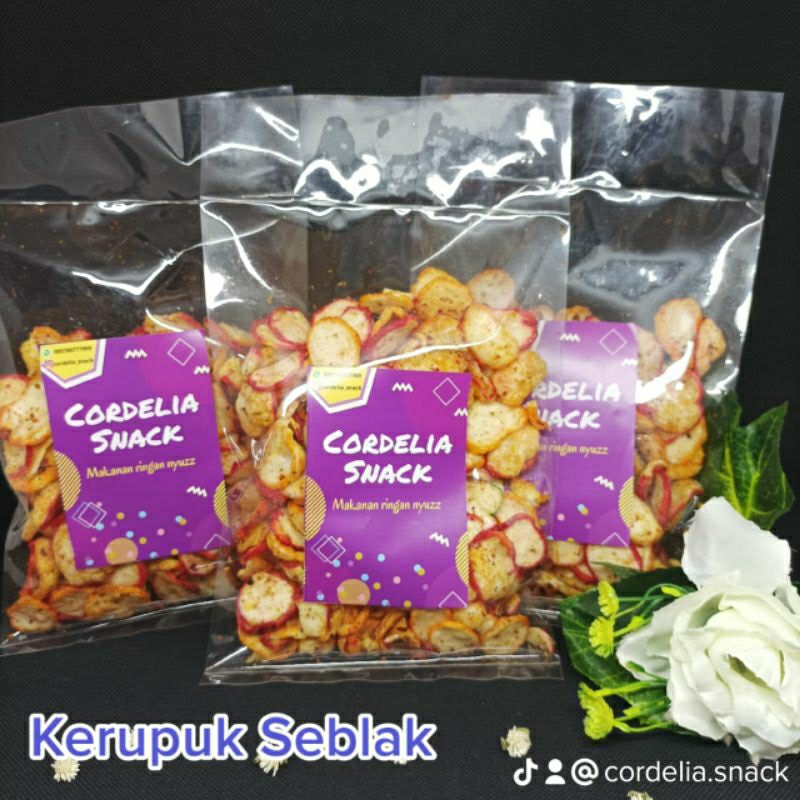 

Kerupuk Seblak Pedes Gurih by Cordelia Snack