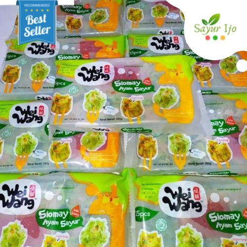 

Siomay Ayam Sayur Wei Wang Isi 15 Pcs / Pack Fresh Frozen Chicken Vegetables Dimsum Cemilan Instant HALAL