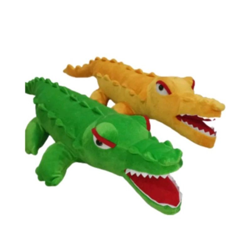 Boneka buaya/boneka crocodile ukuran 65cm mainan anak murah