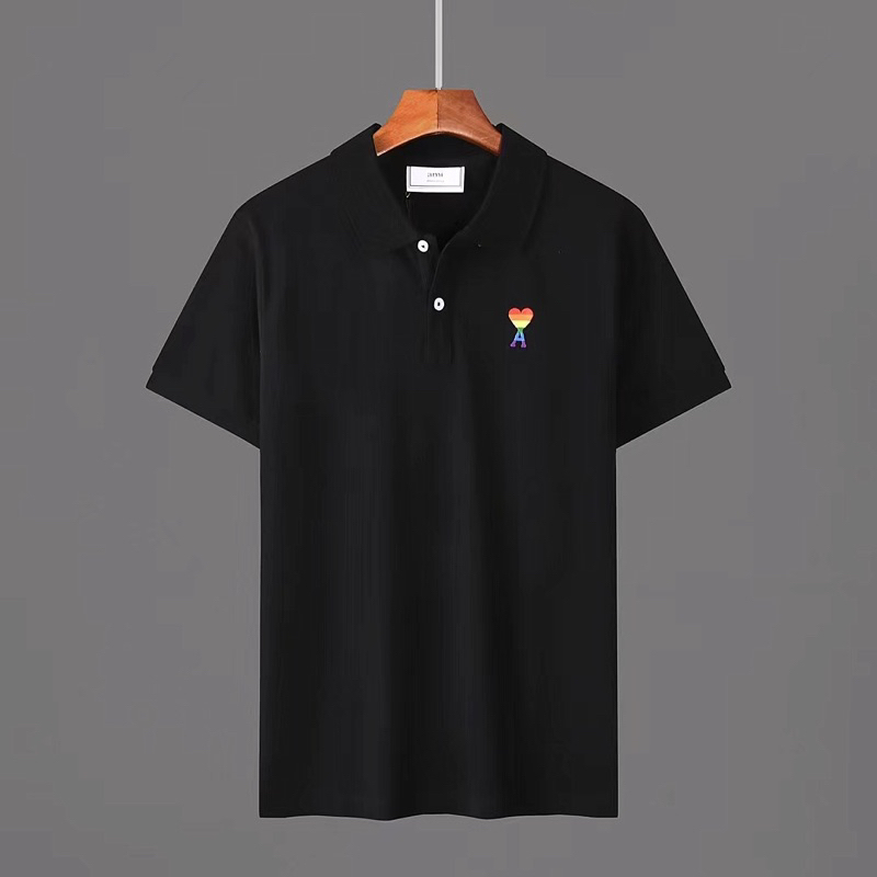 AMI POLO SHIRT COTTON