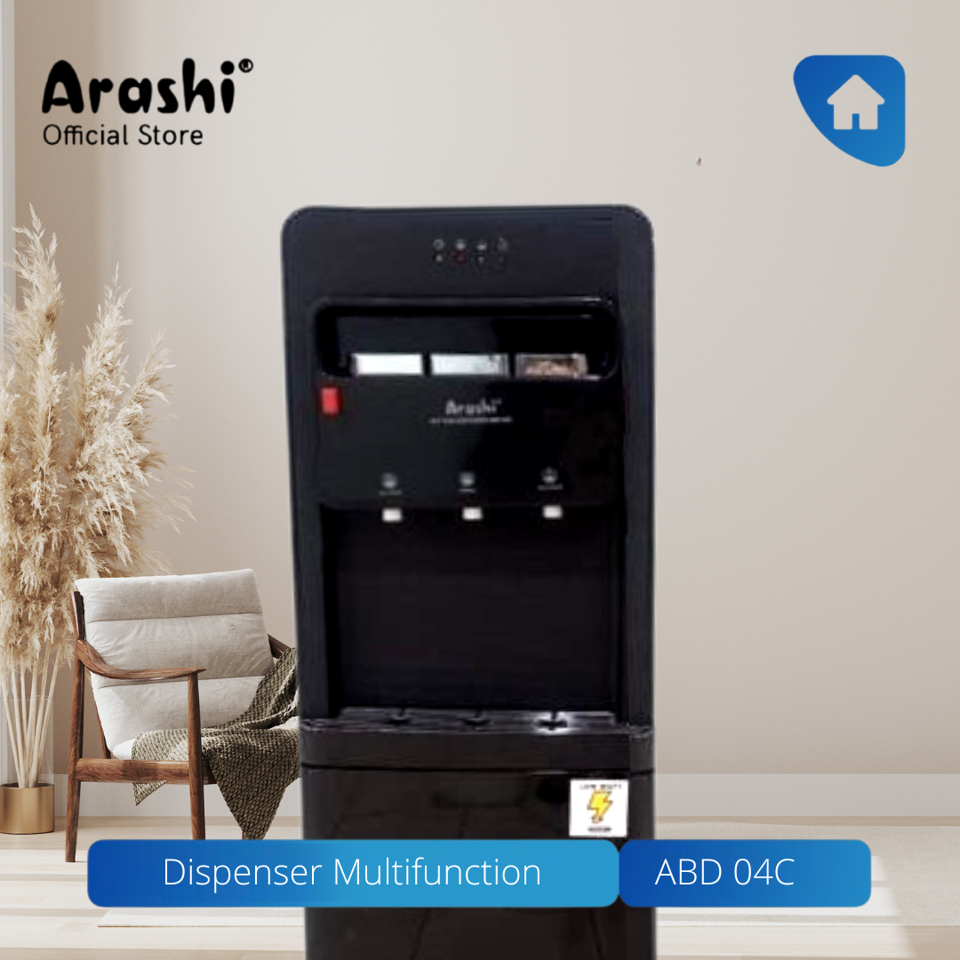 Arashi Water Dispenser 3 in 1 Hot/Cool/Normal ABD 04C  / Dispenser Galon Bawah